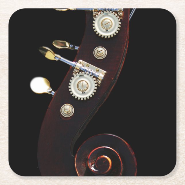 Bass-2-Küste Rechteckiger Pappuntersetzer (Vorderseite)