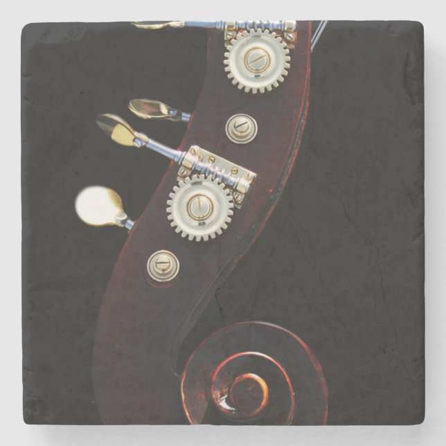 Bass-2-Küste Steinuntersetzer (Vorderseite)