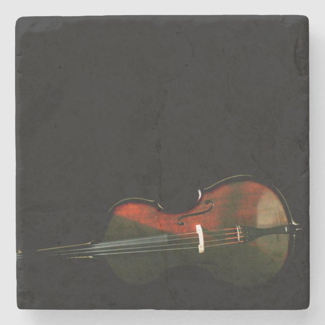 Bass 3-Küstenercnm Steinuntersetzer (Vorderseite)