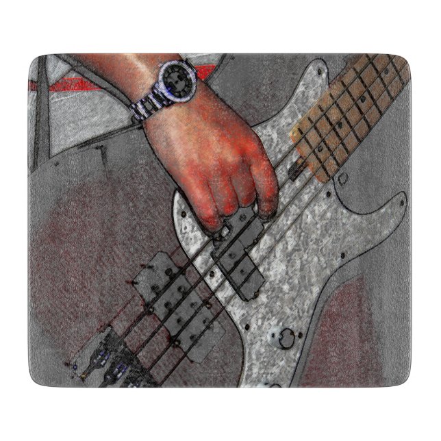 Bass 4 cbcna schneidebrett (Vorderseite)