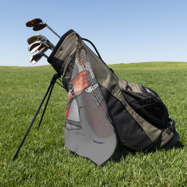 Bass 4 gtcna golfhandtuch (Gras)