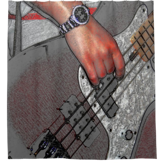 Bass 4 scccnm duschvorhang (Vorderseite)