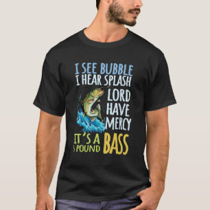 Bass-Angeln Angelsport Schwarzbarsch Fisch T-Shirt