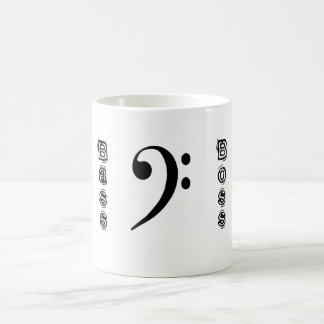 Bass Boss Bass Clef Mug