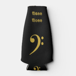 Bass Boss Flasche Cooler in Gold Flaschenkühler