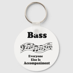 Bass Choir-Geschenk Schlüsselanhänger