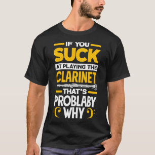 Bass Clarinet Clarinetist Klarinettenspieler T-Shirt