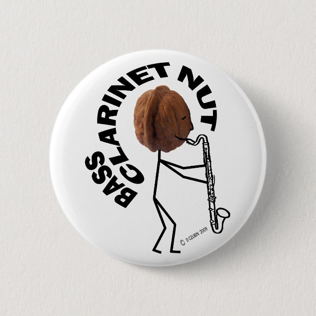 Bass Clarinet Nut Button (Vorderseite)