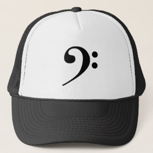 Bass Clef Hat Truckerkappe