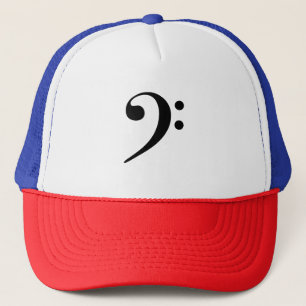 Bass Clef Music Truckerkappe
