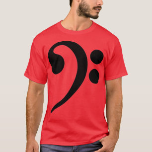 Bass Clef Musiknote  T-Shirt