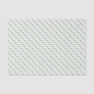 Bass Clef Muster Seidenpapier