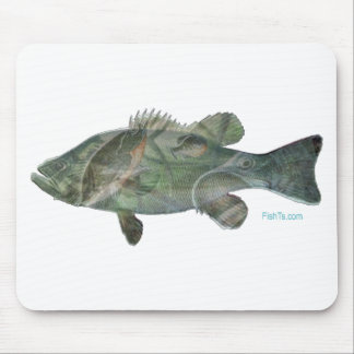 Baß, der innerhalb des Bass-Großen Wandeffektes Mousepad