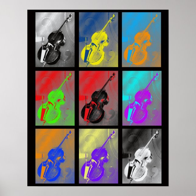 Bass - Druck Poster (Vorne)