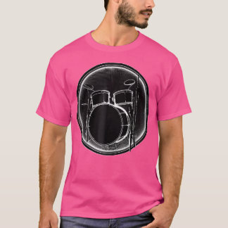 Bass Drum für Bass Drummer Player Musician Bass Dr T-Shirt
