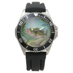 Bass Fish Armbanduhr