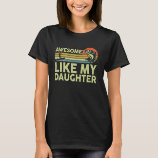 Bass Fish Fish Vater Phantastisch wie meine Tochte T-Shirt