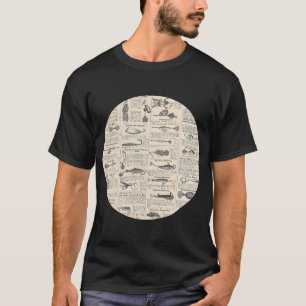 Bass Fish USA-Flagge T-Shirt