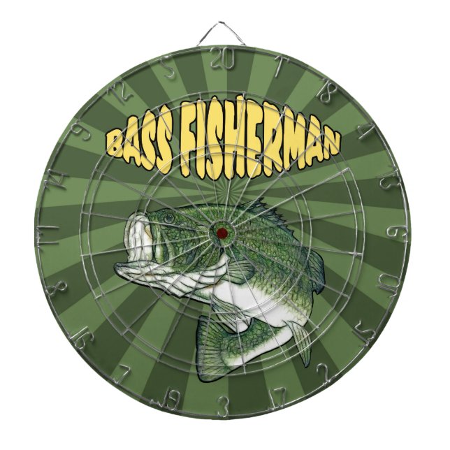 Bass Fisherman Dartboard Dartscheibe (vorne)