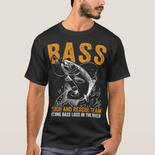 Bass Fishing and Rescue Team Fischer Angl T-Shirt
