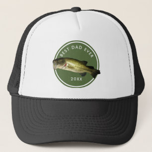 Bass Fishing Bester Vater jedes Jahr Truckerkappe