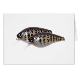Bass Fishing Crankbait Card