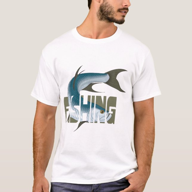 Bass Fishing T-Shirt (Vorderseite)