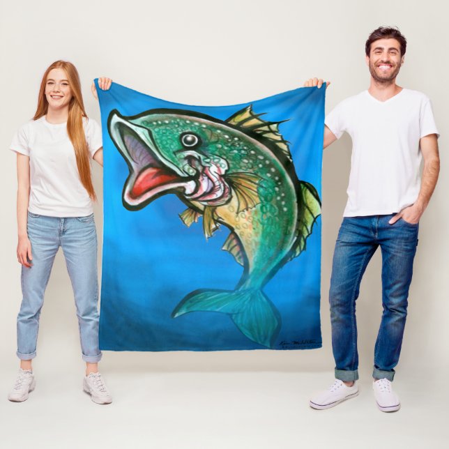 Bass Fleece Blanket (Beispiel)