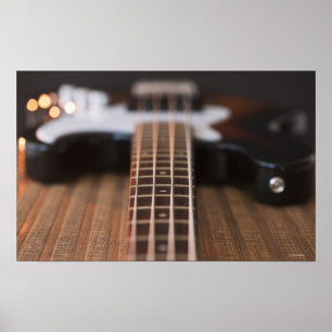 Bass-Gitarre 3 Poster