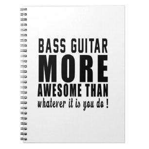 Bass-Gitarre fantastischer als, was auch immer es Notizblock