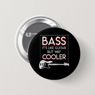 Bass-Gitarre mögen die Gitarre aber Weise cooler Button