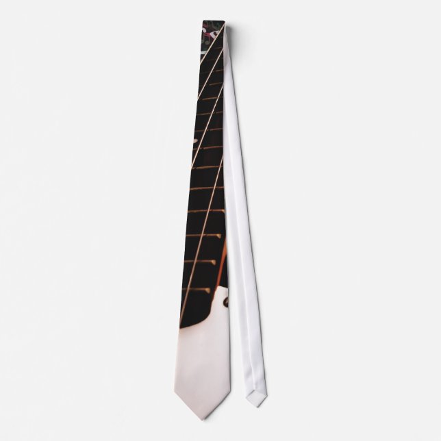 Bass-Gitarren-Hals-Musik-Krawatte Krawatte (Vorderseite)