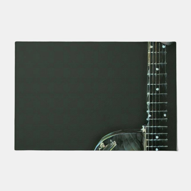 Bass-Gitarrist-Geschenke Fußmatte (Vorderseite)