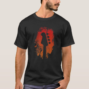 Bass Guitar Lover Art Gitarrist bei Bass T-Shirt