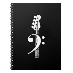 Bass Guitar Player - Bass Guitar Musician Notizblock