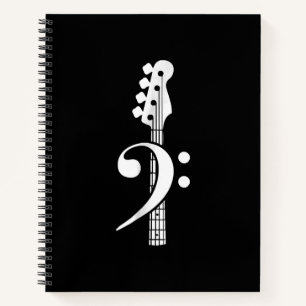 Bass Guitar Player - Bass Guitar Musician Notizbuch