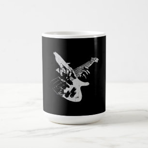 Bass Guitar Player Gift Bassist Verwandlungstasse