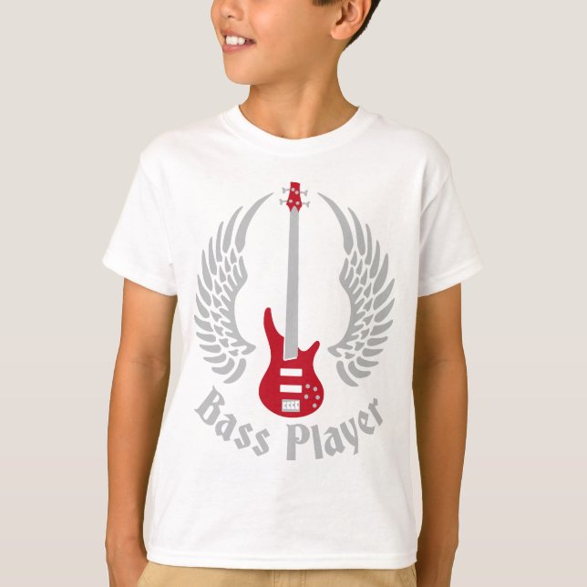 bass guitar T-Shirt (Vorderseite)