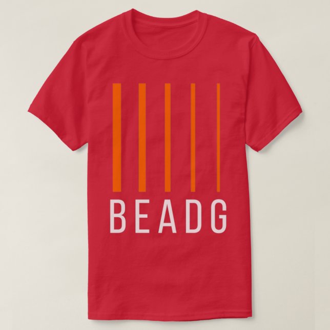 Bass Guitarist Geschenk BEADG 5 String T-Shirt (Design vorne)