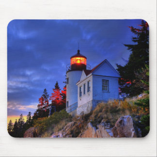 Bass-Hafen-Leuchtturm, Maine Mousepad