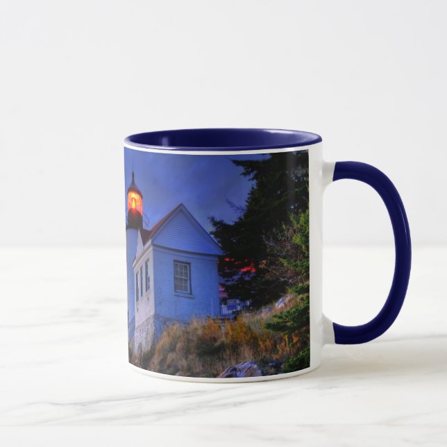 Bass-Hafen-Leuchtturm, Maine Tasse (Rechts)