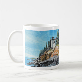 Bass Harbor Leuchtturm Kaffeetasse