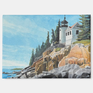 Bass Harbor Leuchtturm Magnet