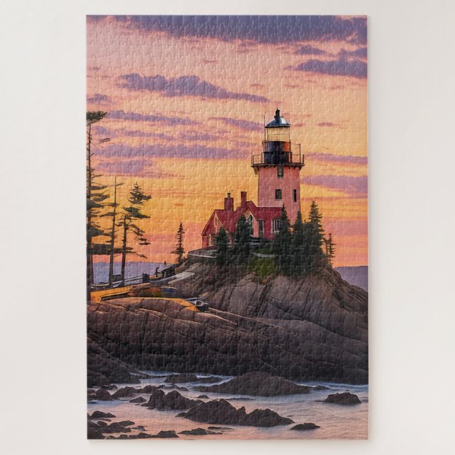 Bass Harbour Head Lighthouse Sunrise (Vertikal)