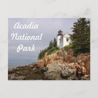 Bass Harbour Lighthouse Postkarte