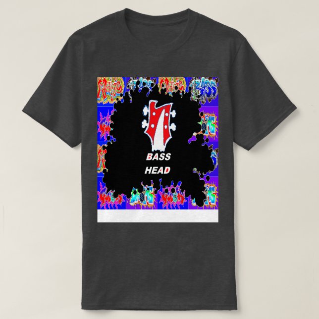 Bass Head T-Shirt (Design vorne)