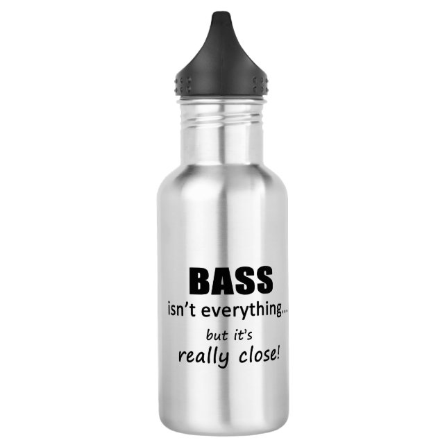 Bass ist nicht alles edelstahlflasche (Links)