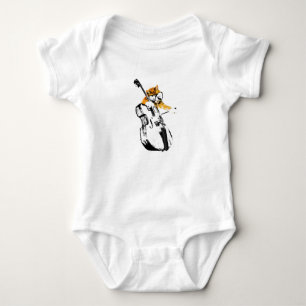 Bass-Katzen-Baby wachsen Baby Strampler
