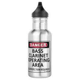 Bass-Klarinettenbereich Edelstahlflasche