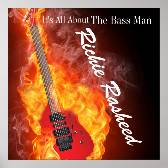 Bass Man - Music Poster (Vorne)